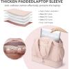 imageBOSTANTEN Large Duffle Bag for Travel Gym Bag for Women Weekender Bag with Shoe Compartment Waterproof Duffel Bag with Trolley Sleeve Mummy Hospital BagPink