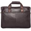 imageBOSTANTEN Leather Briefcase Handbag Messenger Business Bags for MenSmall Brown