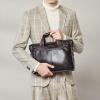 imageBOSTANTEN Leather Briefcase Handbag Messenger Business Bags for MenSmall Brown
