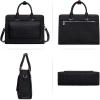 imageBOSTANTEN Leather Laptop Briefcase for Women Shoulder Bag 156 Inch Business Computer Work ToteCblack