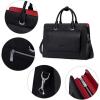 imageBOSTANTEN Leather Laptop Briefcase for Women Shoulder Bag 156 Inch Business Computer Work ToteCblack