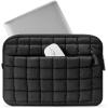 imageBOSTANTEN Laptop Sleeve 156 Inch Puffy Padded Laptop Bag Protective Case Water Resistant Compatible with MacBook Pro 16 InchABlack