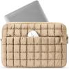imageBOSTANTEN Laptop Sleeve 156 Inch Puffy Padded Laptop Bag Protective Case Water Resistant Compatible with MacBook Pro 16 InchAKhaki
