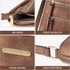 imageBOSTANTEN Crossbody Bags Purses for Women Trendy Soft Leather Shoulder Handbags with Adjustable Strap Zipper PocketA05brown