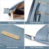 imageBOSTANTEN Crossbody Bags Purses for Women Trendy Soft Leather Shoulder Handbags with Adjustable Strap Zipper PocketA07blue