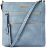imageBOSTANTEN Crossbody Bags Purses for Women Trendy Soft Leather Shoulder Handbags with Adjustable Strap Zipper PocketA07blue