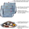 imageBOSTANTEN Crossbody Bags Purses for Women Trendy Soft Leather Shoulder Handbags with Adjustable Strap Zipper PocketA07blue