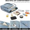 imageBOSTANTEN Crossbody Bags Purses for Women Trendy Soft Leather Shoulder Handbags with Adjustable Strap Zipper PocketA07blue