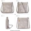 imageBOSTANTEN Crossbody Bags Purses for Women Trendy Soft Leather Shoulder Handbags with Adjustable Strap Zipper PocketB07grey