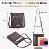 imageBOSTANTEN Crossbody Bags Purses for Women Trendy Soft Leather Shoulder Handbags with Adjustable Strap Zipper PocketB08coffee