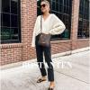 imageBOSTANTEN Crossbody Bags Purses for Women Trendy Soft Leather Shoulder Handbags with Adjustable Strap Zipper PocketB08coffee
