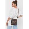 imageBOSTANTEN Crossbody Bags Purses for Women Trendy Soft Leather Shoulder Handbags with Adjustable Strap Zipper PocketCoffee