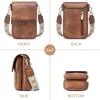 imageBOSTANTEN Small Crossbody Bags for Women Cell Phone Purse Leather Wallet Handbags with Card SlotsA03brown