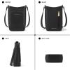 imageBOSTANTEN Small Crossbody Bags for Women Cell Phone Purse Leather Wallet Handbags with Card SlotsB01black