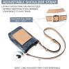 imageBOSTANTEN Small Crossbody Bags for Women Cell Phone Purse Leather Wallet Handbags with Card SlotsB01denim Blue