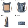 imageBOSTANTEN Small Crossbody Bags for Women Cell Phone Purse Leather Wallet Handbags with Card SlotsB01denim Blue