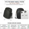 imageBOSTANTEN Small Crossbody Bags for Women Designer Zip Cell Phone Purse Shoulder Handbags Wallet with Card SlotsA01retro Black
