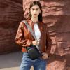 imageBOSTANTEN Small Crossbody Bags for Women Designer Zip Cell Phone Purse Shoulder Handbags Wallet with Card SlotsA01retro Black