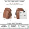 imageBOSTANTEN Small Crossbody Bags for Women Designer Zip Cell Phone Purse Shoulder Handbags Wallet with Card SlotsA02retro Brown