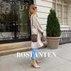 imageBOSTANTEN Small Crossbody Bags for Women Designer Zip Cell Phone Purse Shoulder Handbags Wallet with Card SlotsA03retro Coffee