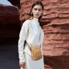imageBOSTANTEN Small Crossbody Bags for Women Designer Zip Cell Phone Purse Shoulder Handbags Wallet with Card SlotsA07camel Brown