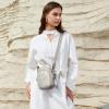 imageBOSTANTEN Small Crossbody Bags for Women Designer Zip Cell Phone Purse Shoulder Handbags Wallet with Card SlotsA09grey