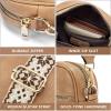 imageBOSTANTEN Small Crossbody Bags for Women Designer Zip Cell Phone Purse Shoulder Handbags Wallet with Card SlotsLtan