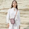 imageBOSTANTEN Small Crossbody Bags for Women Designer Zip Cell Phone Purse Shoulder Handbags Wallet with Card SlotsPurple