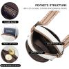 imageBOSTANTEN Small Crossbody Bags for Women Designer Zip Cell Phone Purse Shoulder Handbags Wallet with Card SlotsQuilted White