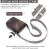 imageBOSTANTEN Small Crossbody Bags for Women Trendy Leather Phone Wallet Purses Handbags Adjustable Guitar StrapA5coffee