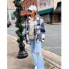 imageBOSTANTEN Small Crossbody Bags for Women Trendy Leather Phone Wallet Purses Handbags Adjustable Guitar StrapA5retro Grey