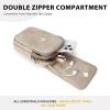imageBOSTANTEN Small Crossbody Bags for Women Trendy Leather Phone Wallet Purses Handbags Adjustable Guitar StrapD04grey