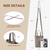imageBOSTANTEN Small Crossbody Purse for Women Mini Tote Bag Top Handle Shoulder Bag Compact Handbags with Adjustable StrapAgrey