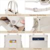imageBOSTANTEN Small Crossbody Purse for Women Mini Tote Bag Top Handle Shoulder Bag Compact Handbags with Adjustable StrapB03beige