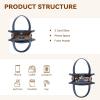 imageBOSTANTEN Small Crossbody Purse for Women Mini Tote Bag Top Handle Shoulder Bag Compact Handbags with Adjustable StrapB04navy Blue