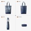 imageBOSTANTEN Small Crossbody Purse for Women Mini Tote Bag Top Handle Shoulder Bag Compact Handbags with Adjustable StrapBdenim Blue