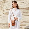 imageBOSTANTEN Vegan Leather Small Crossbody Bags for Women Designer Cell Phone Bag Wallet Purses Adjustable StrapA01retro Brown