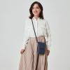 imageBOSTANTEN Vegan Leather Small Crossbody Bags for Women Designer Cell Phone Bag Wallet Purses Adjustable StrapA04navy Blue