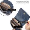 imageBOSTANTEN Vegan Leather Small Crossbody Bags for Women Designer Cell Phone Bag Wallet Purses Adjustable StrapA04navy Blue