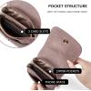 imageBOSTANTEN Vegan Leather Small Crossbody Bags for Women Designer Cell Phone Bag Wallet Purses Adjustable StrapA06purple Lavender