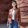 imageBOSTANTEN Vegan Leather Small Crossbody Bags for Women Designer Cell Phone Bag Wallet Purses Adjustable StrapA06purple Lavender