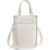 imageBOSTANTEN Small Crossbody Purse for Women Mini Tote Bag Top Handle Shoulder Bag Compact Handbags with Adjustable StrapB03beige
