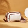 imageBOSTANTEN Crossbody Bags for Women Vegan Leather Purses Quilted Shoulder Handbags with Adjustable Shoulder StrapZ02beige With Brown