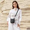 imageBOSTANTEN Small Crossbody Purses for Women Cell Phone Bag Quilted Shoulder Handbags with Detachable StrapBlack