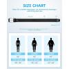 imageBOSTANTEN Stretch Belts for Men Braided Woven Belts Men 1 38quot Gift for Golf Pants Casual Shorts Jeans001black