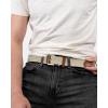 imageBOSTANTEN Stretch Belts for Men Braided Woven Belts Men 1 38quot Gift for Golf Pants Casual Shorts Jeans006khakiCoffee