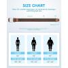 imageBOSTANTEN Stretch Belts for Men Braided Woven Belts Men 1 38quot Gift for Golf Pants Casual Shorts Jeans006khakiCoffee