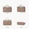 imageBOSTANTEN Vegan Leather Satchel Bag Quilted Crossbody Purses for Women Small Tote Shoulder Handbags with Detachable StrapZ01camel