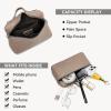 imageBOSTANTEN Vegan Leather Satchel Bag Quilted Crossbody Purses for Women Small Tote Shoulder Handbags with Detachable StrapZ01camel