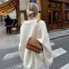 imageBOSTANTEN Crossbody Bags for Women Small Purse Vegan Leather Quilted Shoulder Bag With Chain Trendy Ladies HandbagsBrown
